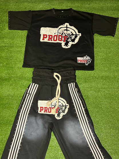 Back in the vault LP shirt set