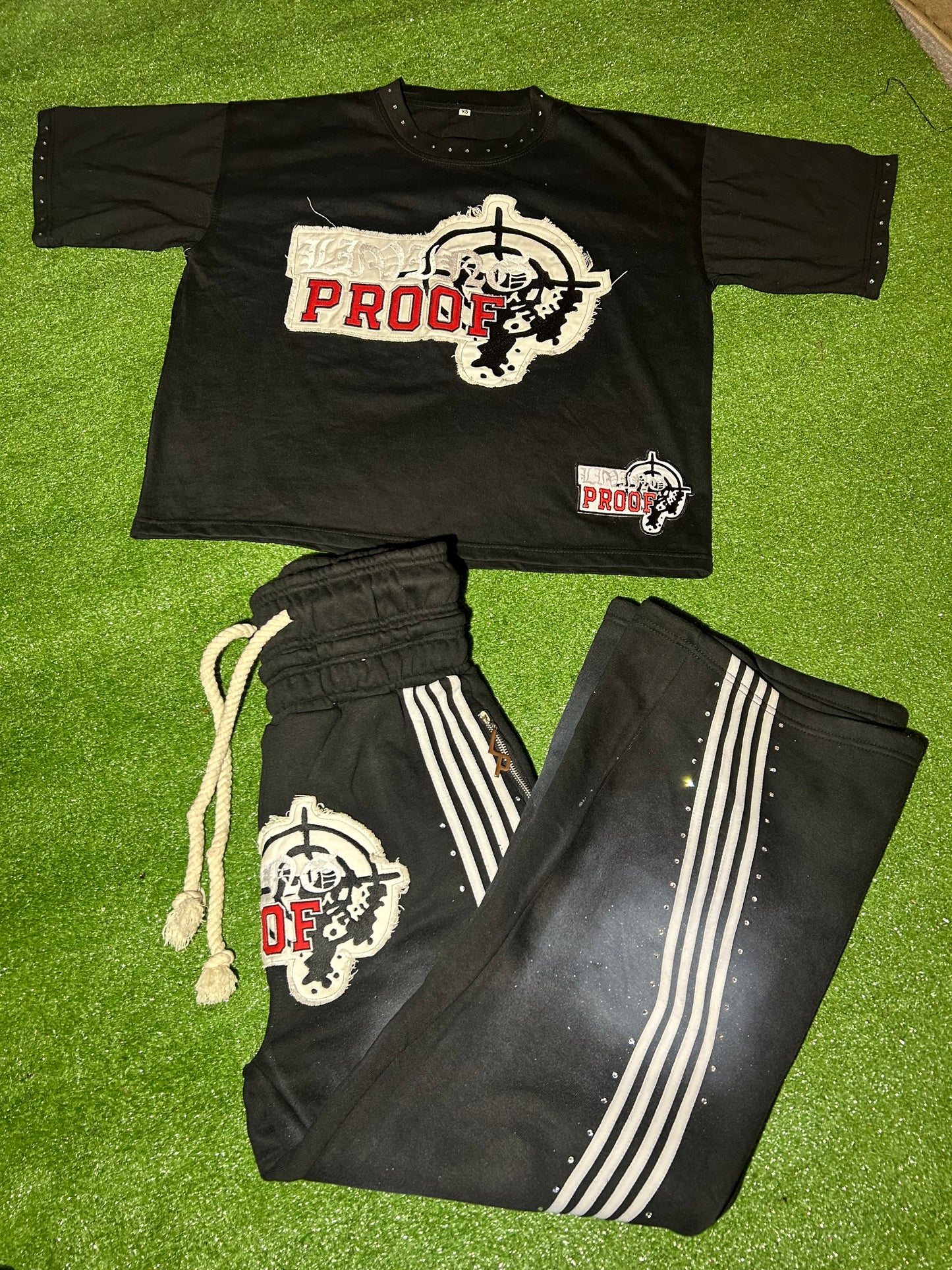 Back in the vault LP shirt set