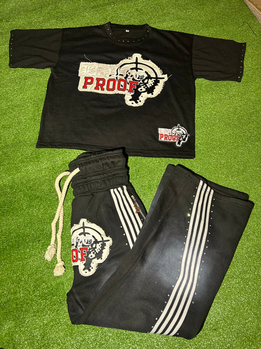 Back in the vault LP shirt set