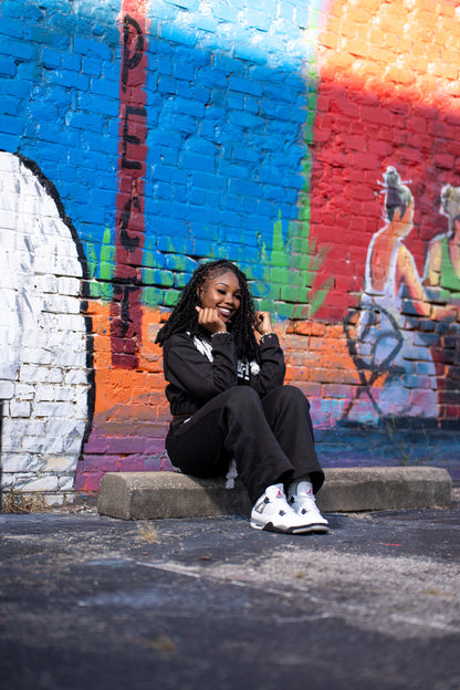 Pretty Girls Wear LP Sweatsuits