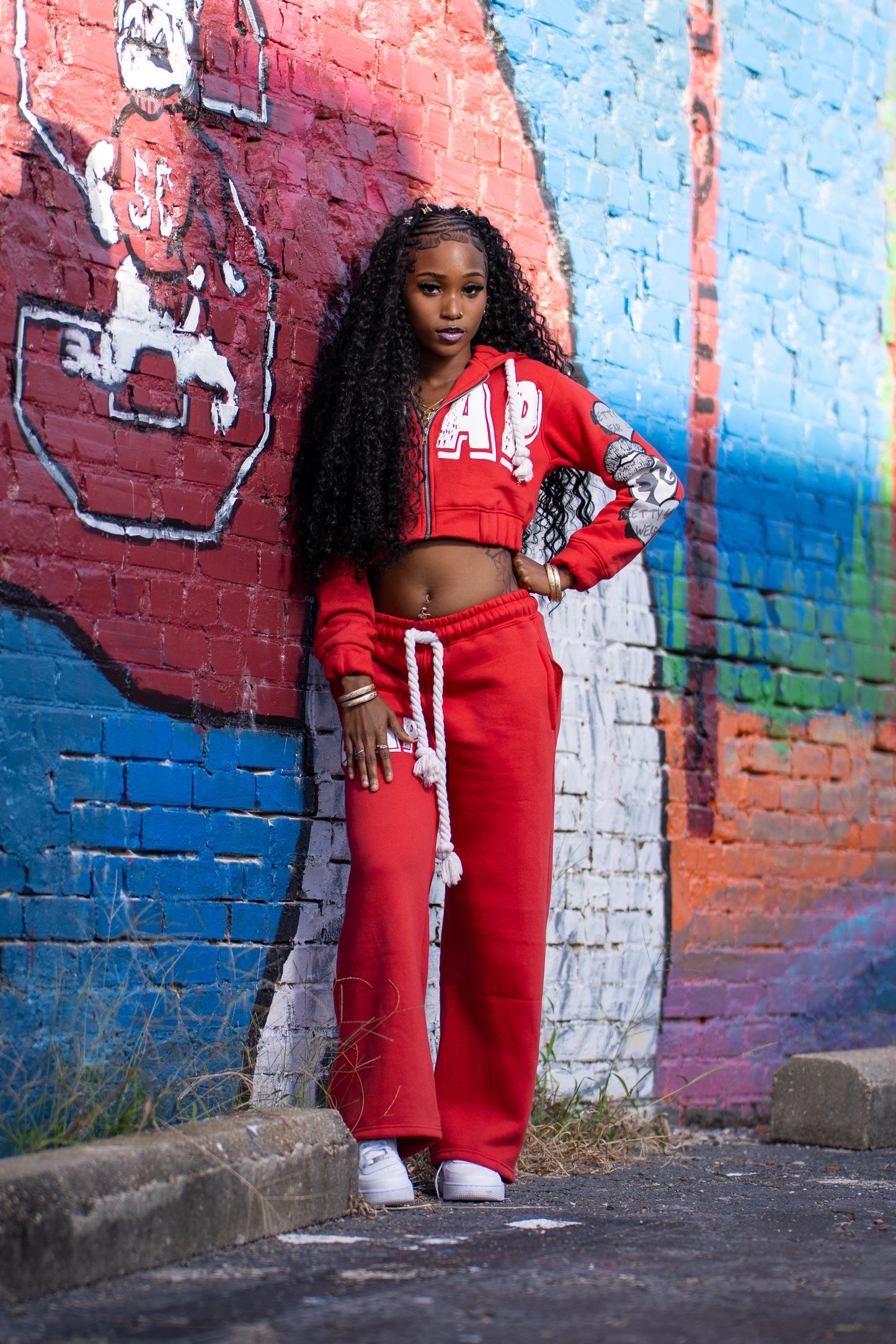 Pretty Girls Wear LP Sweatsuits