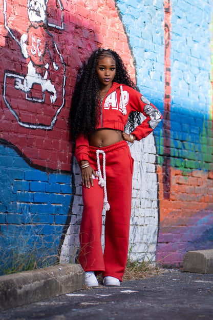 Pretty Girls Wear LP Sweatsuits